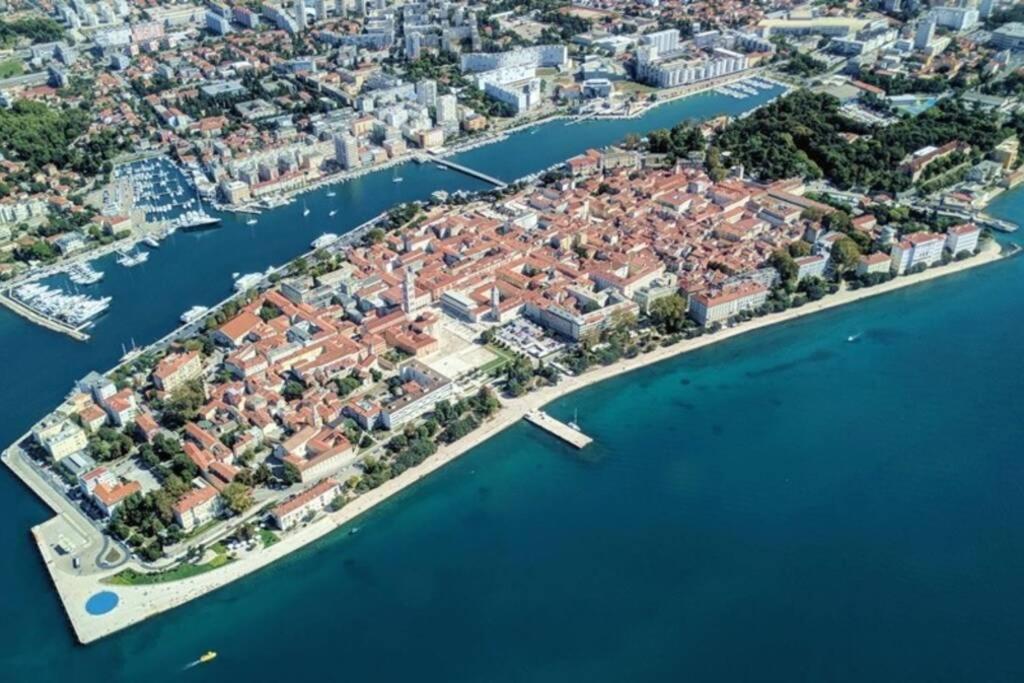 Apartment Punta Skala Villa Valentina Petrcane Luaran gambar